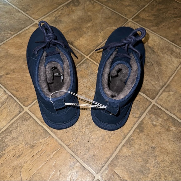 UGG NEUMEL Men's Suede Low Chukka Boots Navy Size 11 (3236) - Picture 4 of 6